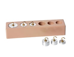 United Scientific™ Hooked Aluminum Weight Set of 6